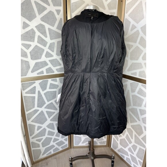 BCBGMaxazria Bcbg Mazazria PARKA Puffer JACKET COAT SZ M BLACK FILLING DOWN - Picture 11 of 15